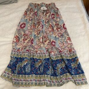 NWT Anrabess Floral Midi Skirt | Size M